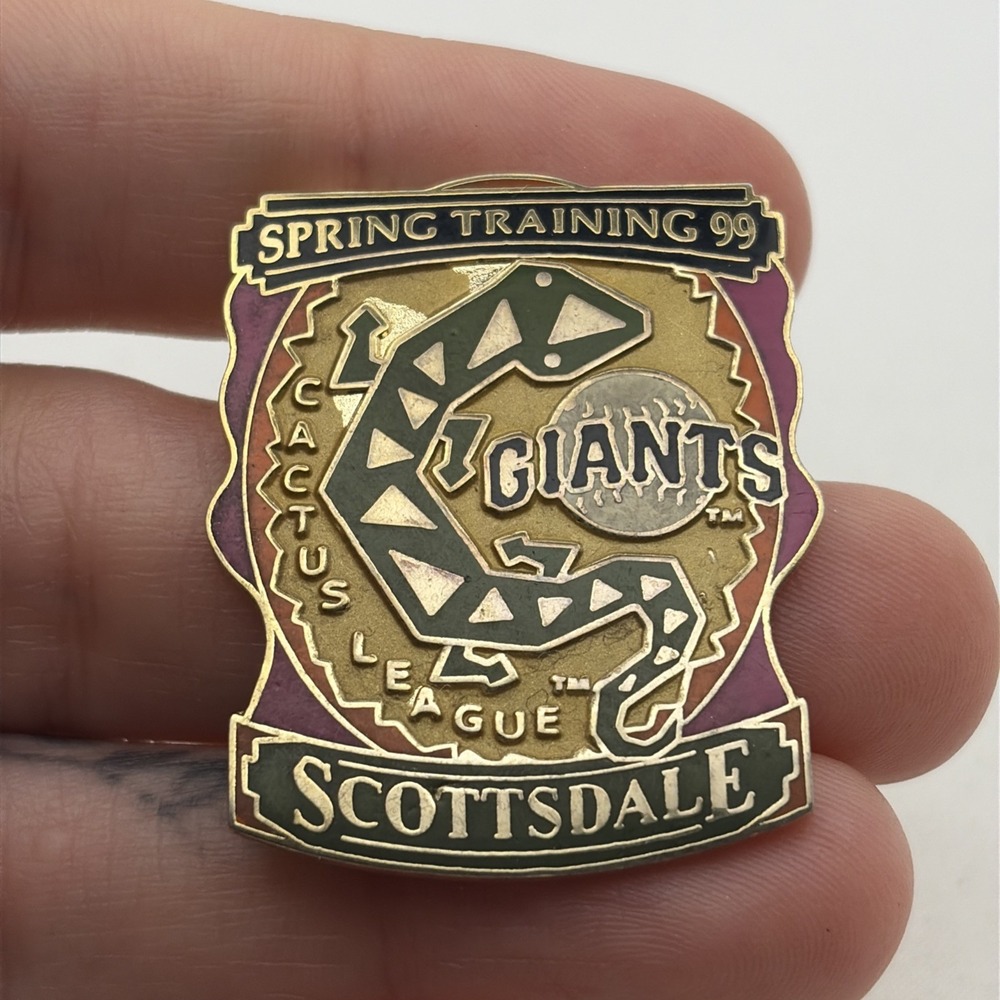 1999 MLB San Francisco Giants Spring Training Cactus League AZ Lapel Hat Pin